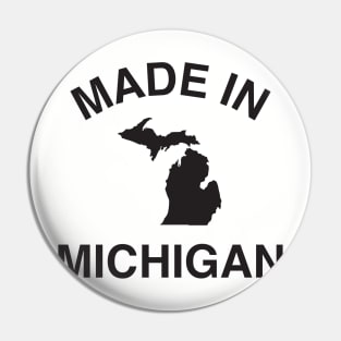 Made in Michigan Pin