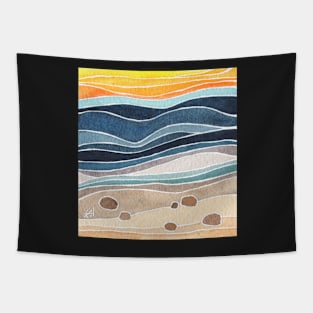 Mayan Blue Mountains Tapestry