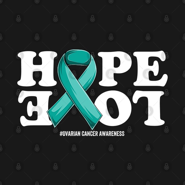 Ovarian Cancer Support | Teal Ribbon Squad Support Ovarian Cancer awareness by OldyArt