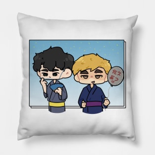 Sakusa Kiyoomi and Atsumu Miya - Festival v2 Pillow