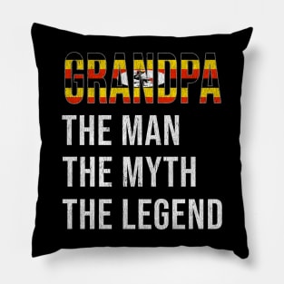 Grand Father Ugandan Grandpa The Man The Myth The Legend - Gift for Ugandan Dad With Roots From  Uganda Pillow