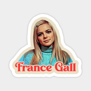 France Gall // French Yé-Yé Icon Fan Art Magnet