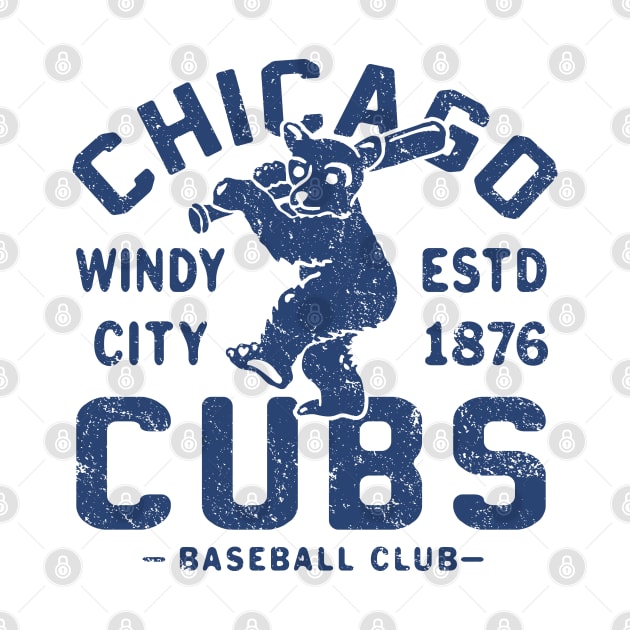 Chicago Cubs Retro 2 by Buck Tee by Buck Tee