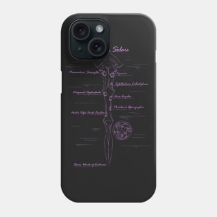 Seven Words of Arcturus - Purple Phone Case