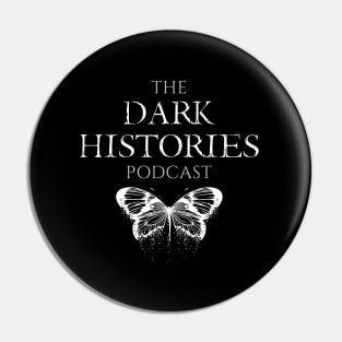 Dark Histories Butterfly Logo Pin