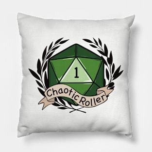 Chaotic Dice Roller Pillow