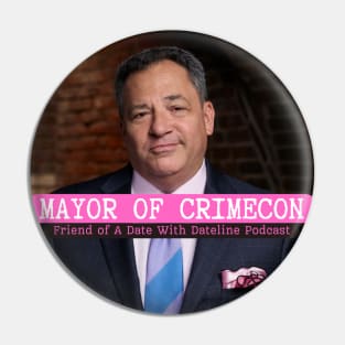 Mayor of CrimeCon Josh Mankiewicz! Pin