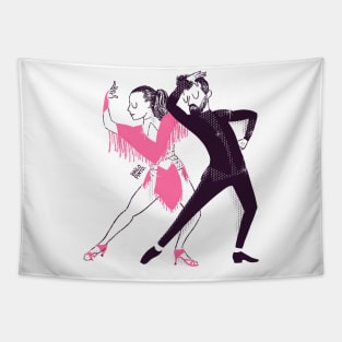 Mambo dancers Tapestry