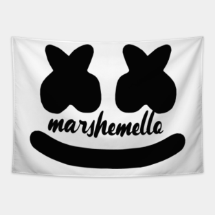 Marshmello Alone Wandteppiche Teepublic De