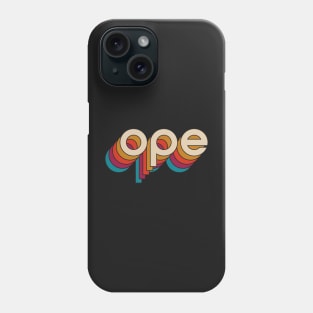 Disco Ope Phone Case