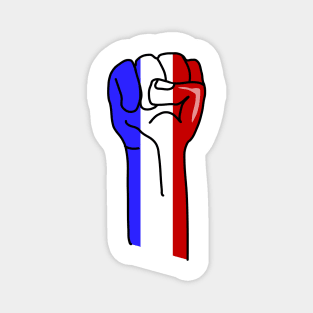 Vive la France peuple SOUVERAIN Magnet