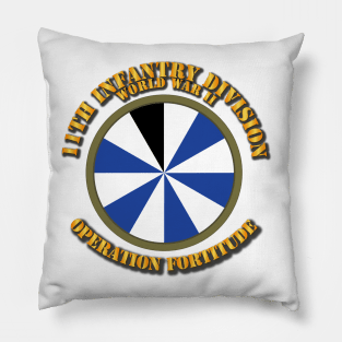 11th Infantry Division - WWII Pillow