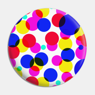 Colorful Circles Pattern (Abstract) Pin