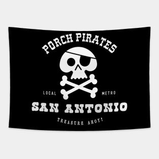 Porch Pirate San Antonio, TX Tapestry
