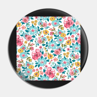 Ditsy Flowers Pin