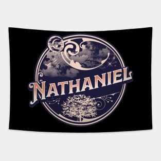 Nathaniel Name Tshirt Tapestry