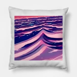 Ocean Waves Pillow