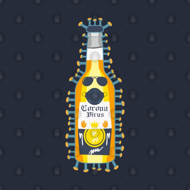 Corona (Beer) Virus by nonbeenarydesigns