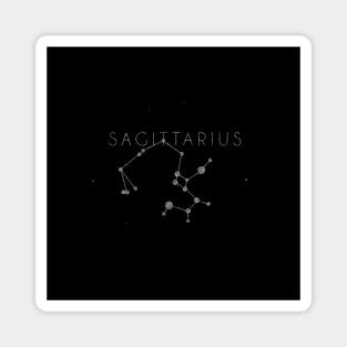 Zodiac sign constellation - sagittarius Magnet