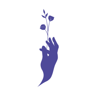 Hand and flowers T-Shirt