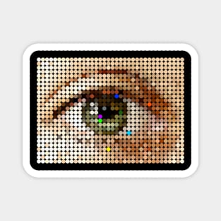 pixel eye Magnet