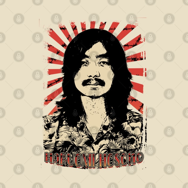 Haruomi Hosono 90s Retro Vintage Aesthetic by Ihkwan Art