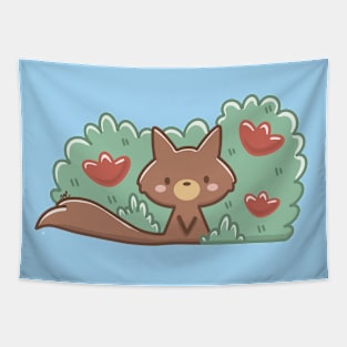 kawaii fox Tapestry