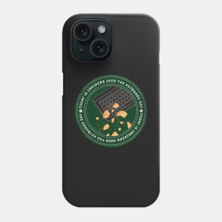 Today is Crackers Over The Keyboard Day Badge Phone Case