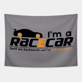 I'm a racecar Tapestry