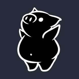 Black Piggy T-Shirt