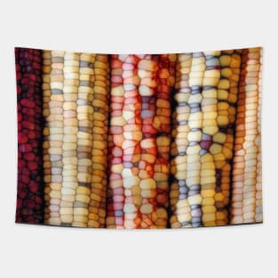 Abstract Indian Corn Tapestry