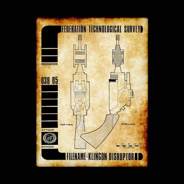 Federation Technological Survey Disruptor Weapon by Starbase79