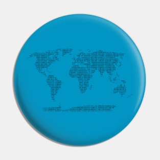 Cartography Pin