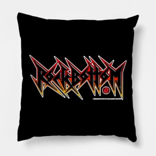 ROCK BOTTOM LOGO TEE Pillow