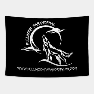 FullMoon Paranormal Logo (Front) Tapestry