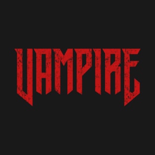 Vampire Red Vintage T-Shirt