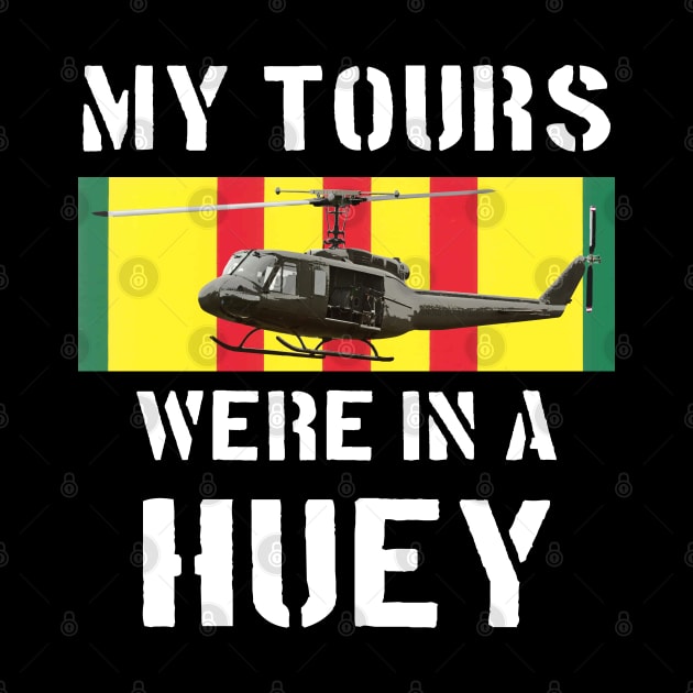 Vietnam Veteran UH-1 Huey Helicopter by Dirty Custard Designs 