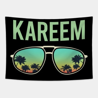 Cool Glasses - Kareem Name Tapestry