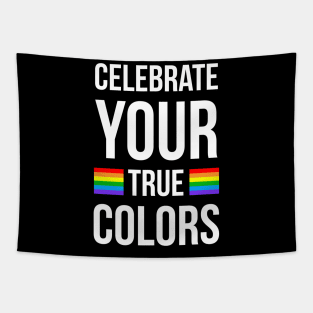 Celebrate Your True Colors Tapestry