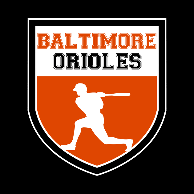 Baltimore Orioles Fans - MLB T-Shirt by info@dopositive.co.uk