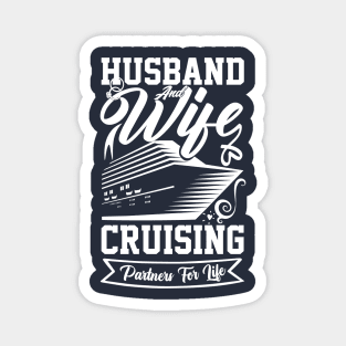 cruise vacation for Setting Sail for Love and Celebration Birthday for Husband and Wife cruise Magnet