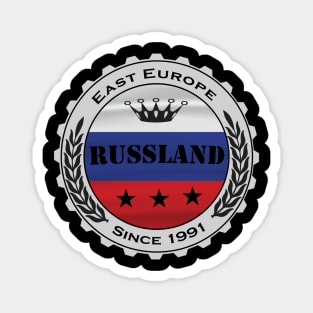 Russland Russia Flag Design Magnet