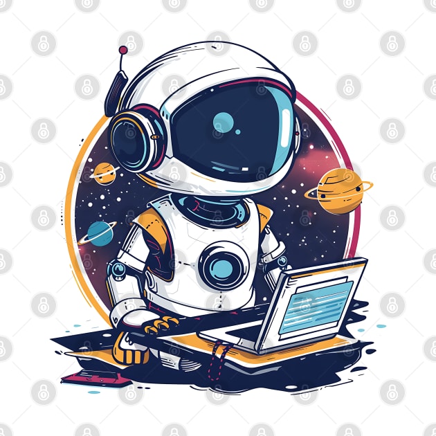 Embrace inner geek program with computer by Printashopus