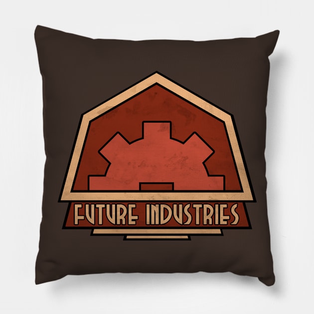 Future Industries Pillow by WDWFieldGuide