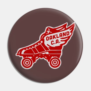 Oakland Roller Derby Pin