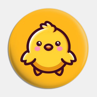 Cute Chick Pin