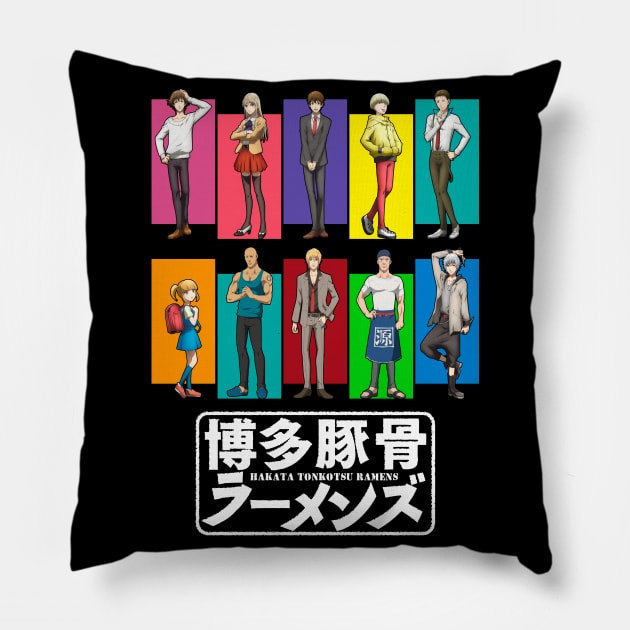 Hakata Tonkotsu Ramens Pillow by TobiGL