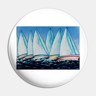 Regatta Blue Pin