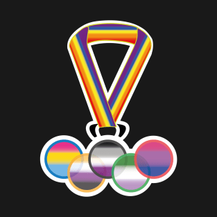 LGBTQIA+ medal T-Shirt