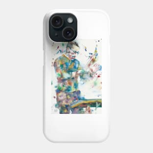 IGOR STRAVINSKY - watercolor portrait. 4 Phone Case